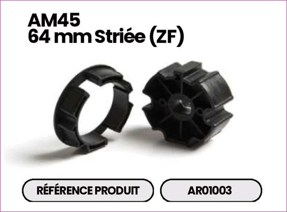 Bagues adaptation AOK ZF64