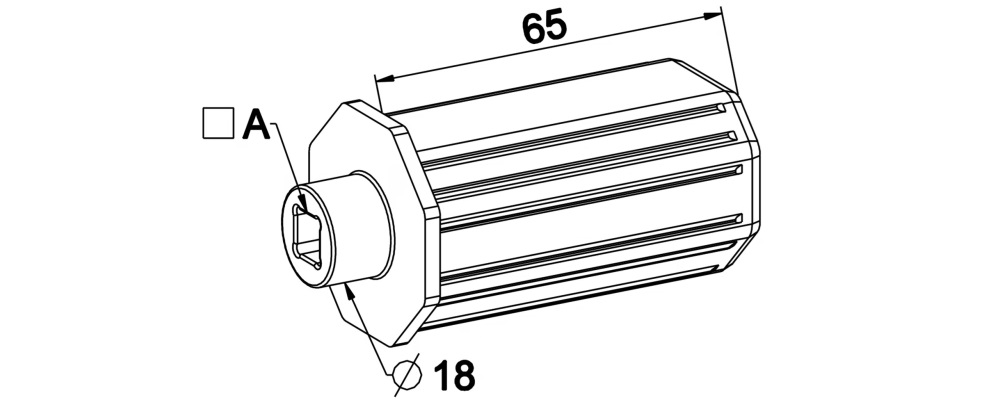Embout ZF A 411