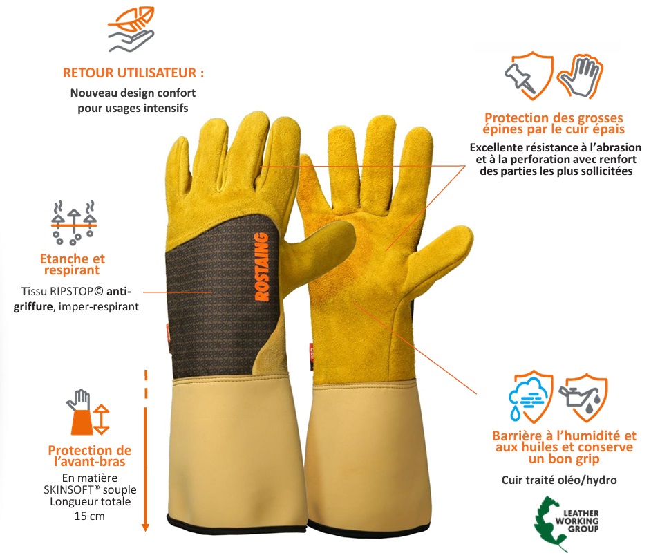 Gants Rostaing Roncier