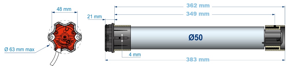 Dimensions T5 Auto Short HZ