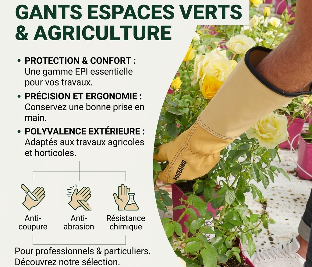 Gants Jardinage et espace vert