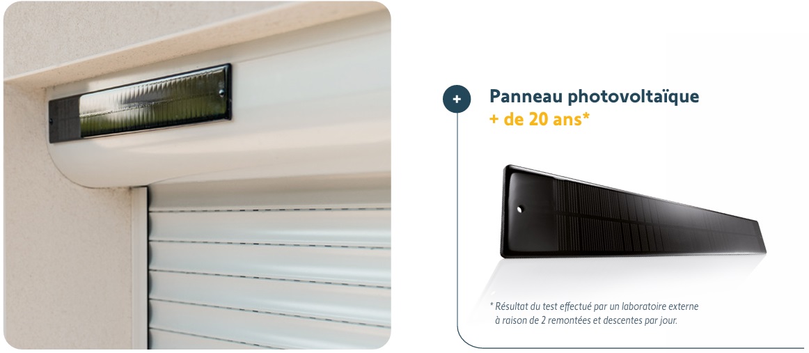 Panneau Solaire Somfy Wirefree